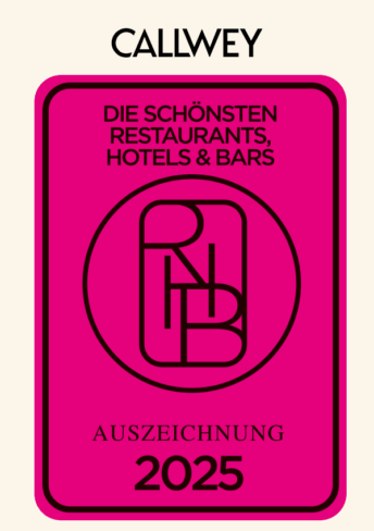 Auszeichnung bei dem Award „Die schönsten Restaurants, Hotels und Bars 2025“