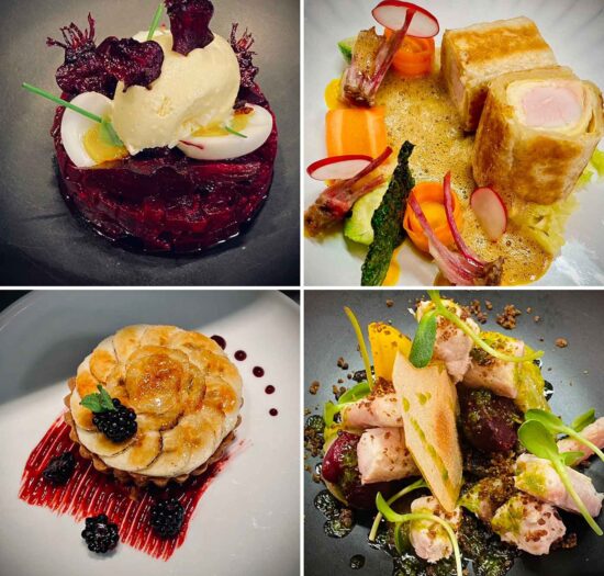 Fine dining at Alpenloge Hotel 