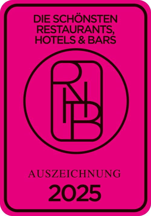 Auszeichnung 2025 „Die schönsten Restaurants, Hotels & Bars“